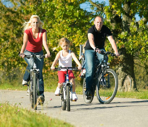 Tận dụng thời gian để đi dạo ngoài trời hoặc tham gia các môn thể thao như tập dưỡng sinh hay chạy xe đạp…