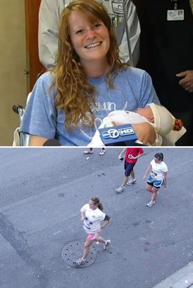 Dù cơn co thắt xuất hiện nhưng Miller - vận động viên marathon vẫn hoàn tất cuộc thi với thành tích 6 giờ 25 phút và 50 giây. Sau đó, cô được đưa đến bệnh viện sinh con. May mắn, con cô hoàn toàn khỏe mạnh.
