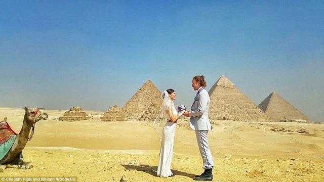 Đám cưới tổ chức ở Ai Cập.