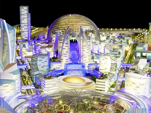 Thành phố kiểm soát khí hậu: Dubai đang lên kế hoạch xây dựng một tiểu thành phố kiểm soát khí hậu với diện tích 4.450 m2, gồm nhiều khách sạn, khu mua sắm và vui chơi được nối bằng các tuyến đường khép kín có điều hòa.