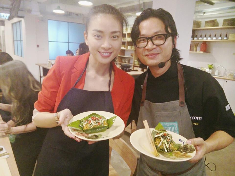 Ngô Thanh Vân đi học nấu ăn với Mastersjef Vietnam Luke Nguyễn.