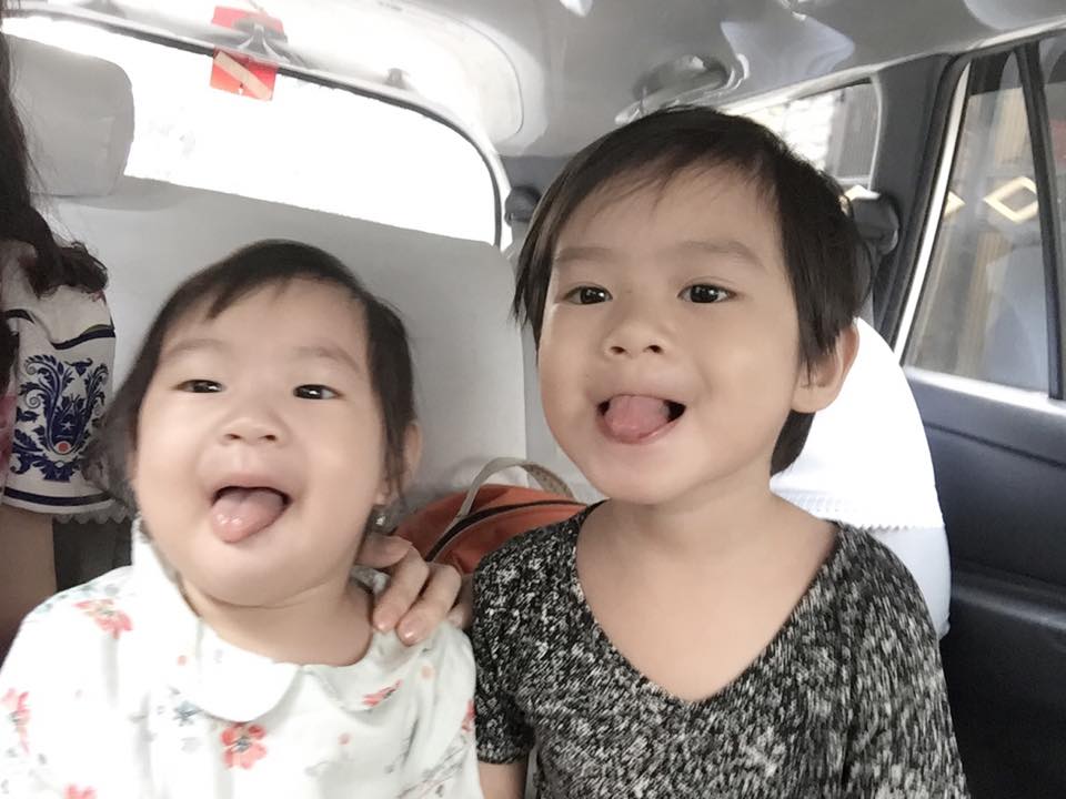 Ngay từ nhỏ Lý Hải và Minh Hà đã dạy cho hai bé sự tự lập.