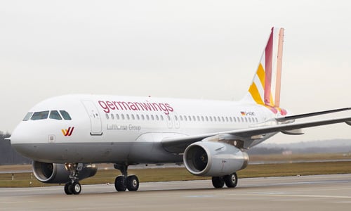 Máy bay Germanwings bị dọa đánh bom: 132 người sơ tán khẩn cấp