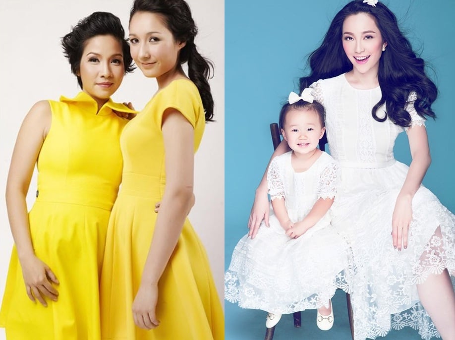 Những cặp mẹ con sao Việt 
