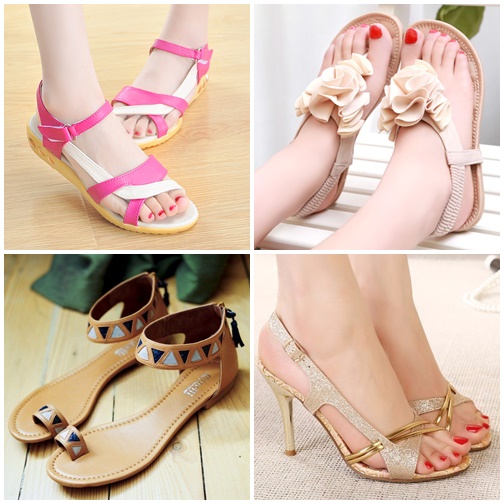 Những kiểu sandal 'mốt' nhất cho bạn gái trong mùa hè 2015