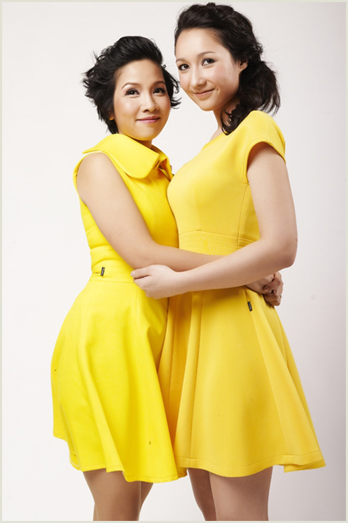 Có thể nói, Mỹ Linh là một trong những bà mẹ kế được lòng con chồng nhất trong showbiz Việt.