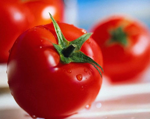Trong cà chua có sinh tố A, C và nguyên tố lưu huỳnh cần thiết để giúp da đẹp.