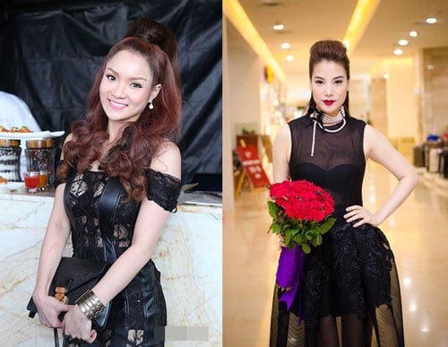 Sao Việt thi nhau diện mốt trang phục sắc đen xuyên thấu