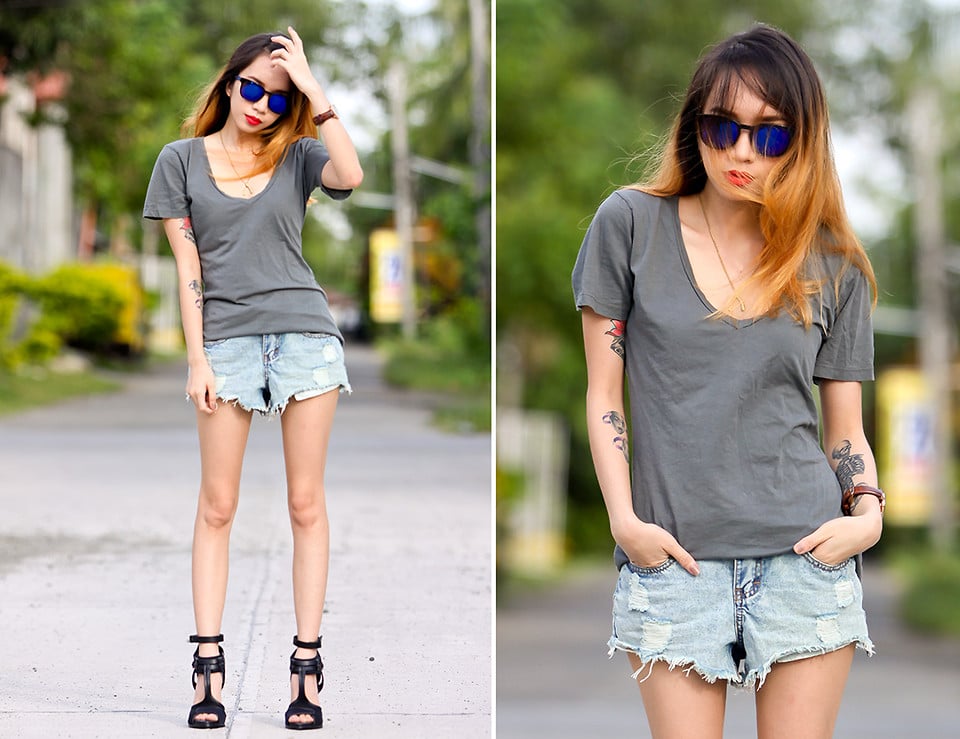 Mách bạn gái bí quyết mặc quần short denim thời thượng