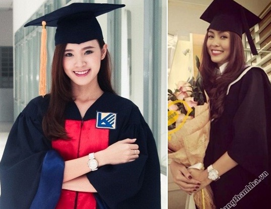 Sao Việt ra sao trong ngày nhận bằng tốt nghiệp