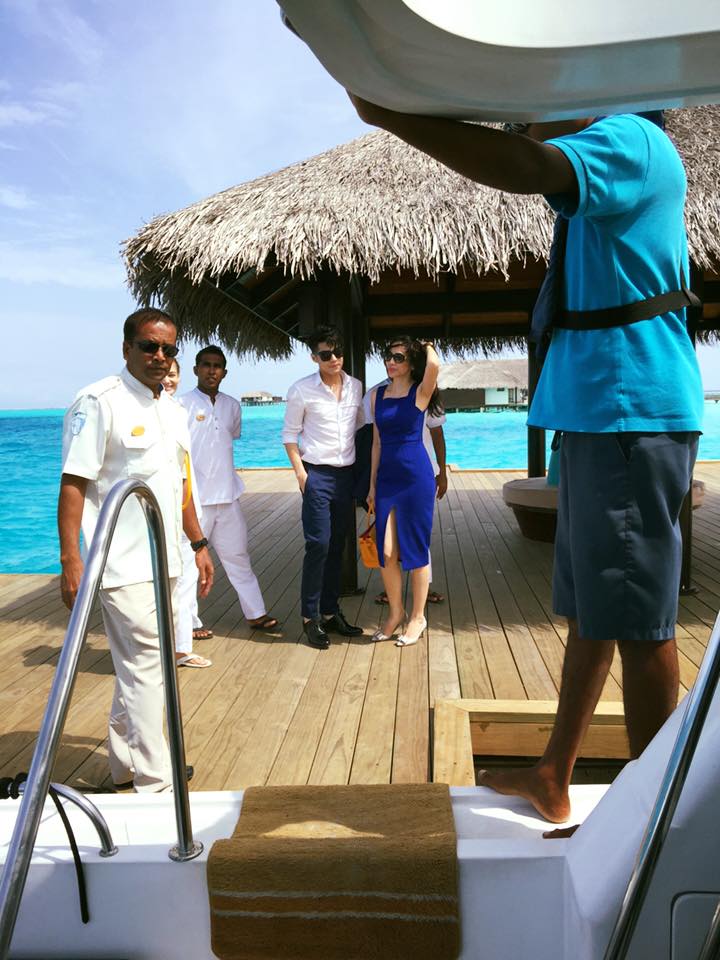 Noo Phước Thịnh và Thủy Tiên quay Mv ở khu du lịch nổi tiếng Maldives
