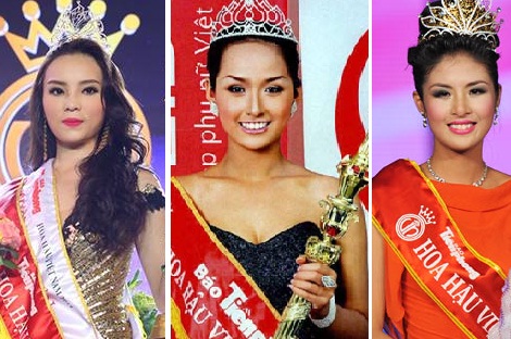 Những Hoa hậu Việt bị chê tơi tả về nhan sắc khi mới đăng quang