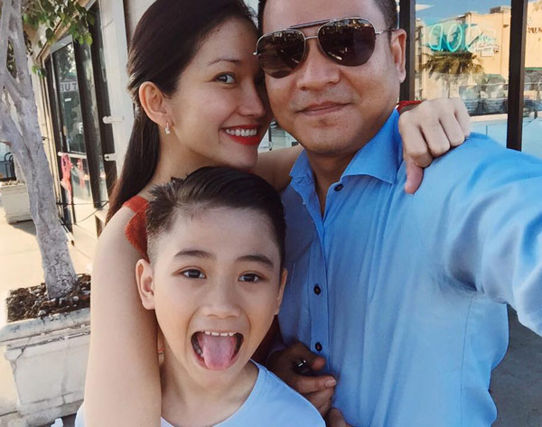 Kim Hiền hạnh phúc khoe hình ảnh gia đình cô đã đến Mỹ: 'Vậy là đã hoàn thành được 3 công việc cho cuộc sống mới cùng với ông xã!'