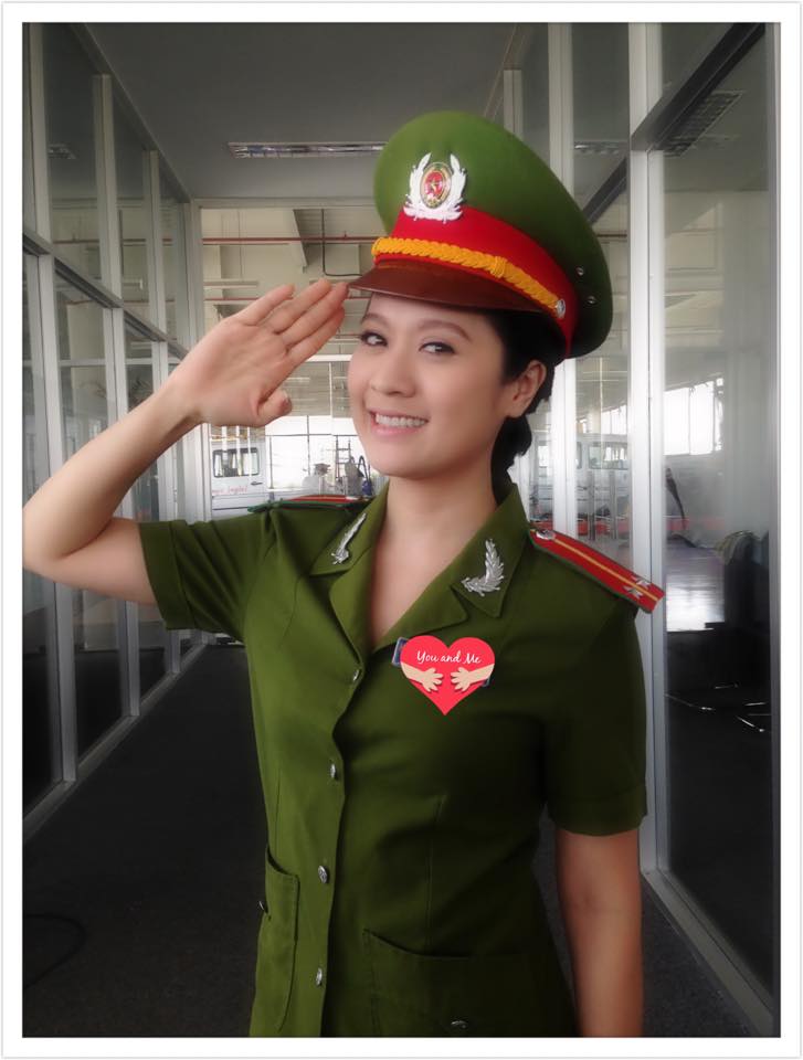 Thanh Thúy làm nữ cảnh sát trong phim mới.