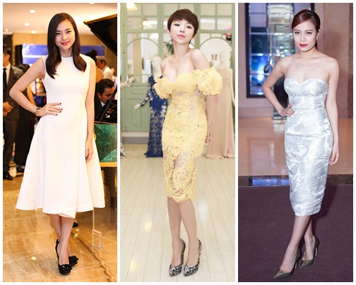 Ngắm những bộ váy đẹp xuất sắc nhất tháng 7 của sao Việt