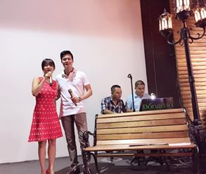 Quang Dũng và Hồng Nhung lại chuẩn bị 'song kiếm hợp bích' trong một chương trình ca nhạc.
