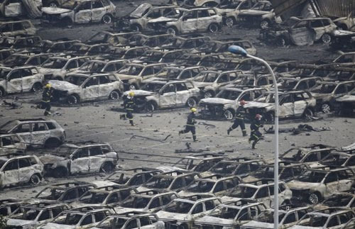 Thủ phạm vụ nổ kinh hoàng ở Thiên Tân là do lính cứu hỏa?