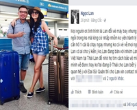 Diễn viên Ngọc Lan hoang mang lo lắng khi mắc kẹt ở Thái Lan