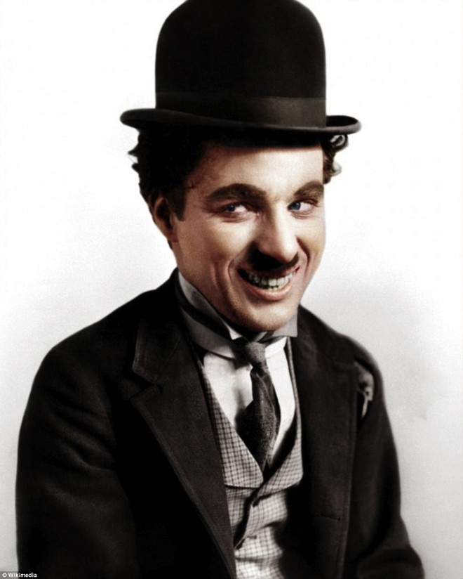 Chân dung vua hài Charles Chaplin. Ảnh: Wikipedia