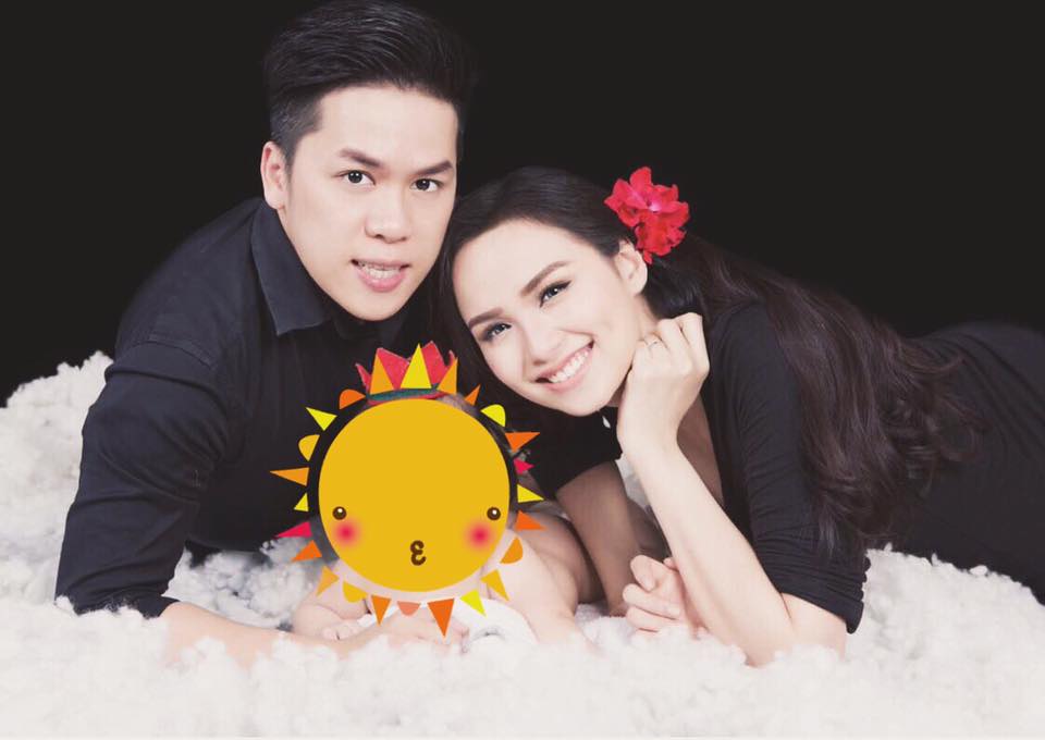 Gia đình Hoa hậu Diễm Hương hạnh phúc trong bộ ảnh mới.