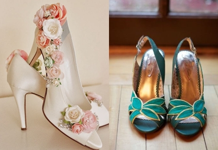Chọn giày cưới vừa xinh lại không đau chân cho cô dâu mùa thu