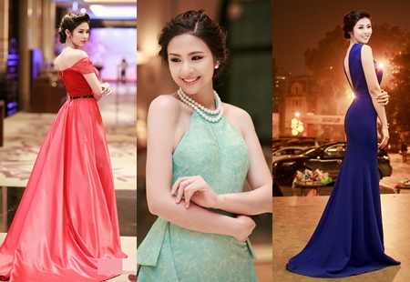 Những trang phục quyến rũ 'hút hồn' của Hoa hậu Ngọc Hân