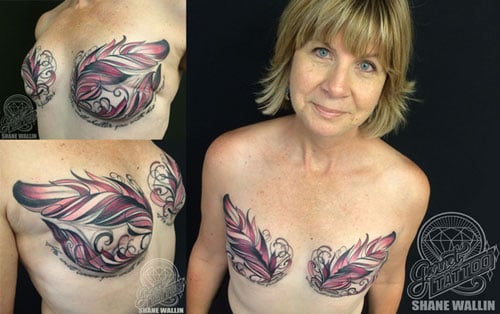 Patty Carr đã trải qua nhiều cuộc phẫu thuật cấy ghép. Sau đó, cô đã nhờ nghệ sĩ xăm mình  Shane Wallin tại Garnet Tattoo để xăm cho mình hình những chiếc lá nghệ thuật.