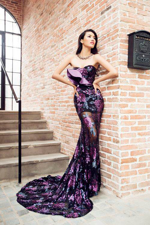 Hé lộ trang phục dạ hội của Lan Khuê tại Hoa hậu Thế giới