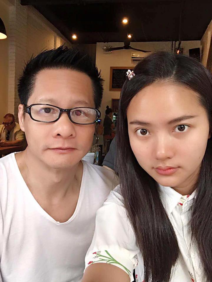 Đại gia Nguyễn Đức An khoe ảnh chụp cùng bà xã Phan Như Thảo và tự thừa nhận là \'2 cha con... 48 ngày\'.
