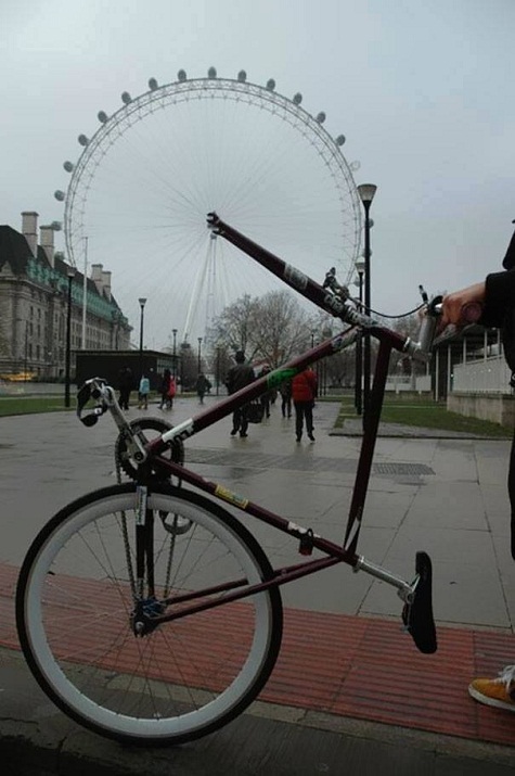 Bánh xe đạp lớn nhất thế giới.