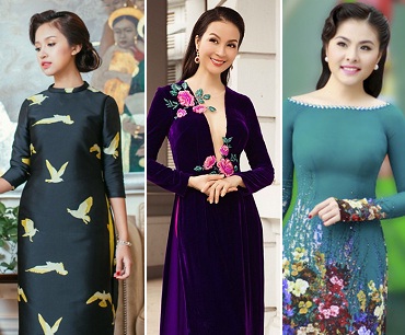 Mỹ nhân Việt diện áo dài cổ điển ngày xuân