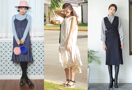 Giới trẻ Hàn mê mẩn váy midi vintage