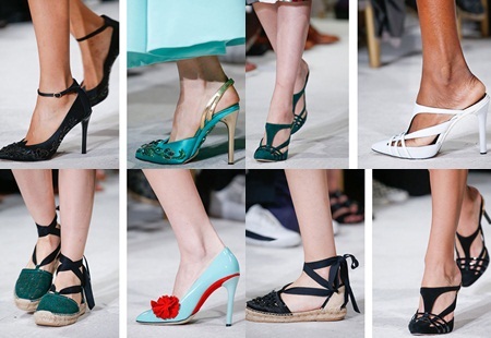 Những kiểu giày hot nhất từ sàn catwalk cho mùa xuân hè 2016