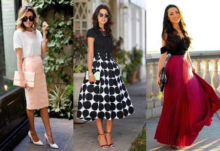 Gợi ý mặc đẹp với những 5 kiểu chân váy được ưa chuộng nhất 2016