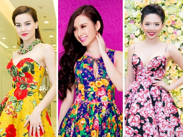 Người đẹp Việt diện váy hoa siêu 'mát mắt' trong ngày hè oi ả