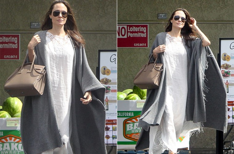 Thời trang của Angelina Jolie ngày 'đập tan' tin đồn ly hôn Pitt