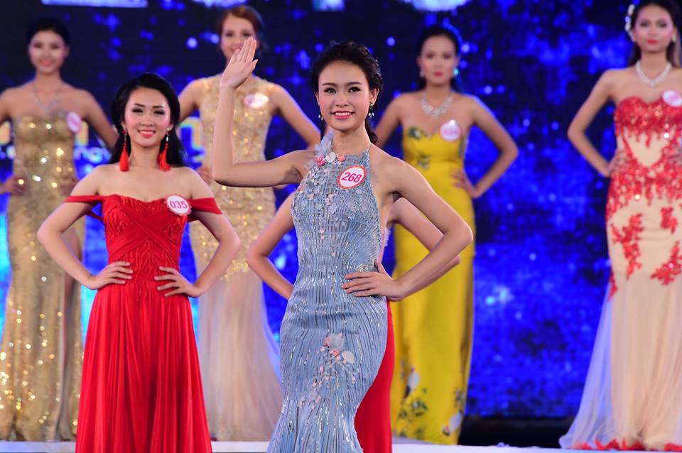 Một ứng viên sáng giá khác cho ngôi hoa hậu, Phùng Bảo Ngọc Vân sinh năm 1997 ở Hà Nội.