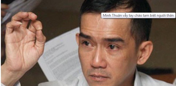 Nghẹn lòng người thân tạm biệt, Minh Thuận vẫy tay chào