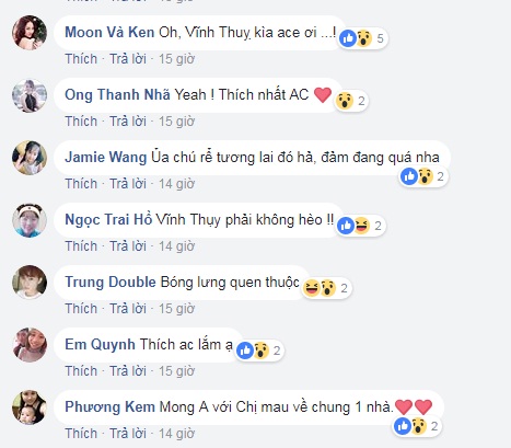 Nhiều người nhận ra Vĩnh Thụy và mong anh và Hoàng Thùy Linh sớm về chung một nhà.