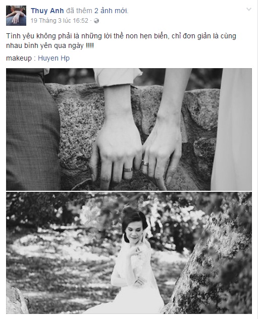 Em gái ca sĩ Thanh Thảo đã kết hôn