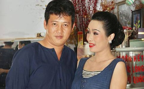 Diễn viên hài Lê Nam và Trịnh Kim Chi