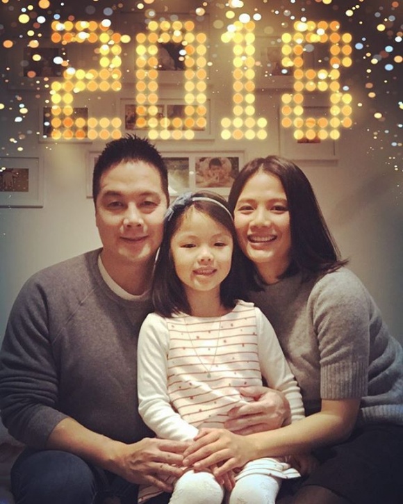 Gia đình hạnh phúc của diễn viên Trần Vân Anh