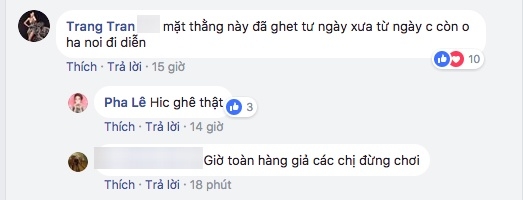 Người mẫu Trang Trần bình luận