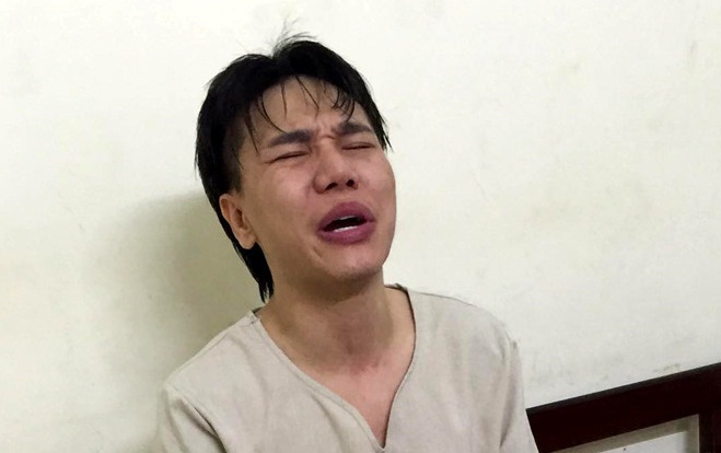 Châu Việt Cường bật khóc tại cơ quan điều tra