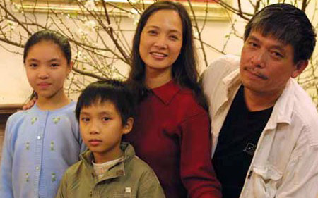 Gia đình hạnh phúc của NSND Lê Khanh