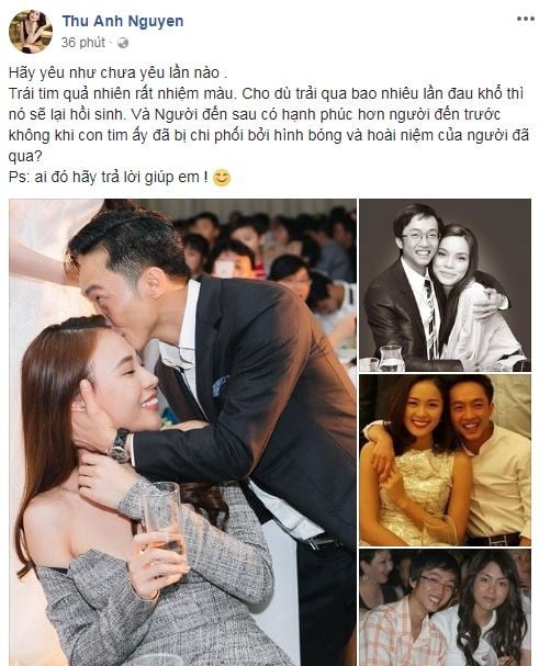 Người mẫu Anh Thư thắc mắc về chuyện tình của Cường Đô la và Đàm Thu Trang
