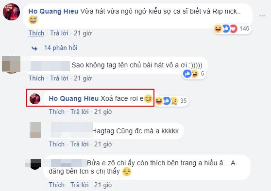 Hồ Quang Hiếu xác nhận xóa face Bảo Anh