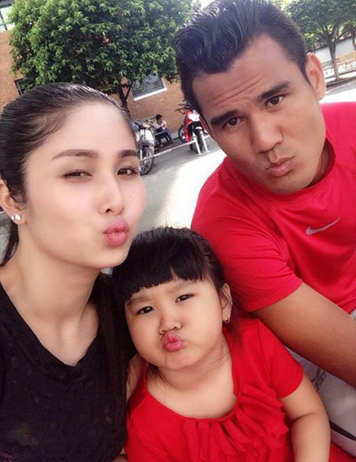 Gia đình hạnh phúc trước đây của Thảo Trang và Phan Thanh Bình