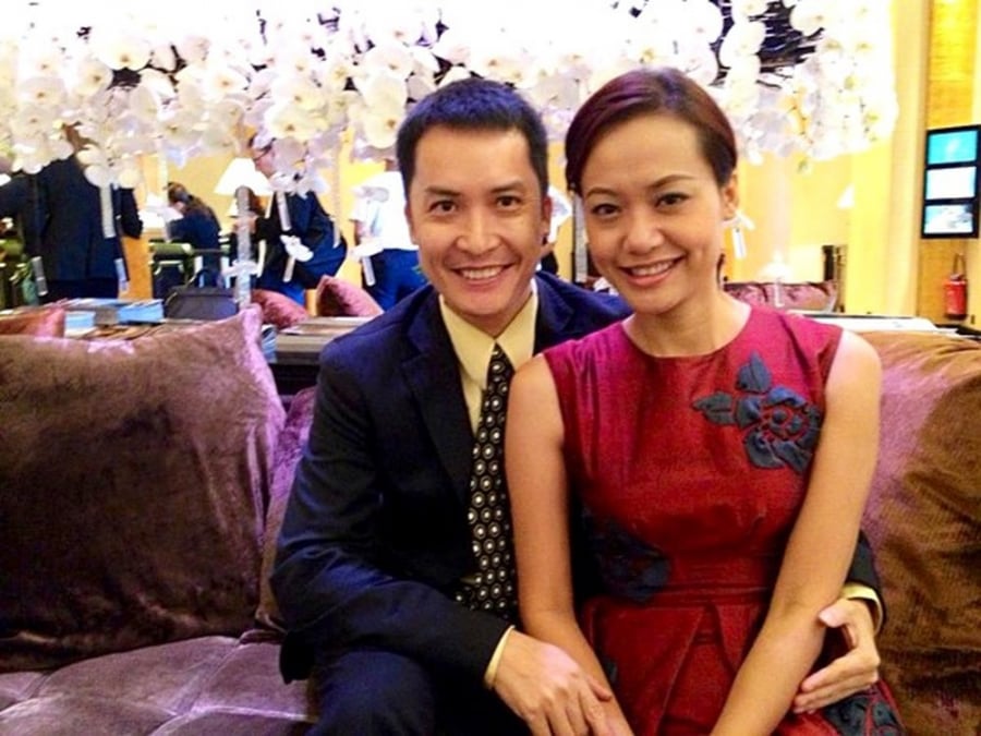 Vợ chồng diễn viên Hồng Ánh và Thanh Sơn