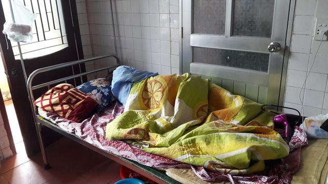 Cô giáo bị đánh suýt xảy thai, hiện đang được chăm sóc tại Trung tâm sức khỏe sinh sản Nghệ An (ảnh: danviet)